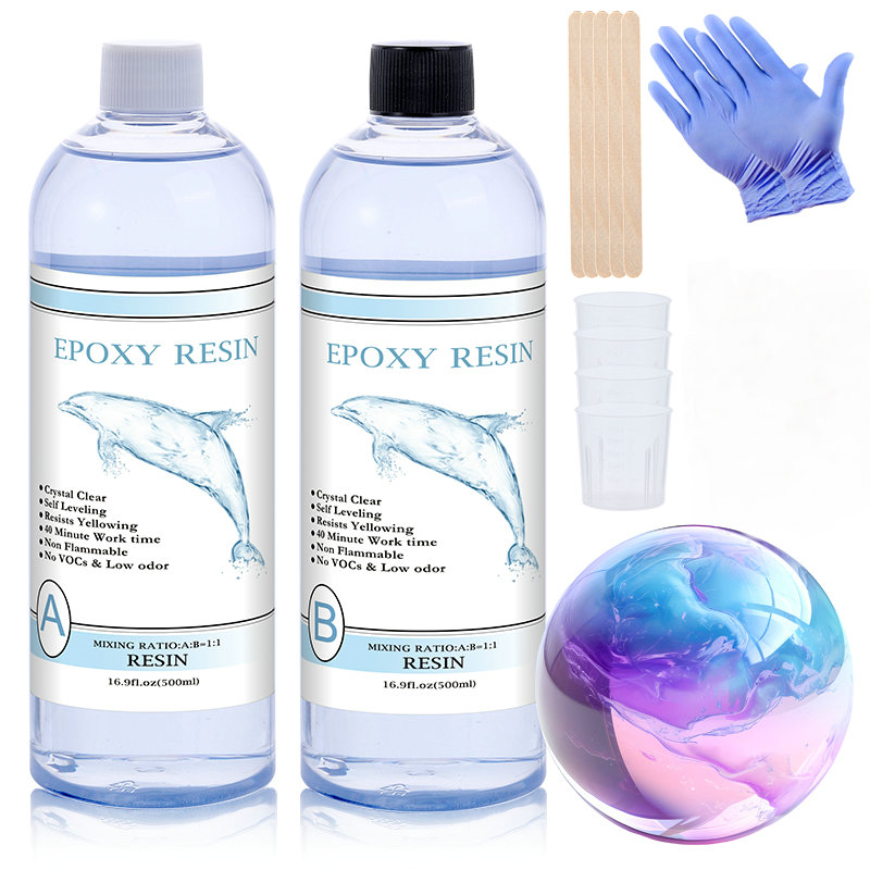 Mixing Cup Silicone - 1:1 Clear Epoxy Resin Crystal Clear