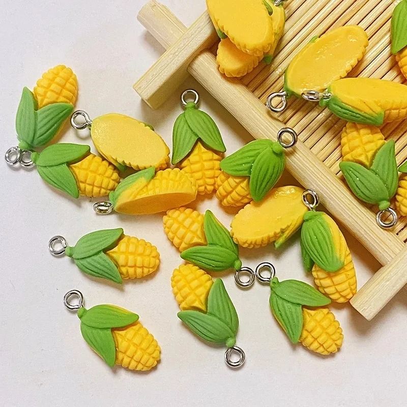 20Pcs Funny Mini Corn Vegetabl - Resin Craft Supplies ulasan dan harga
