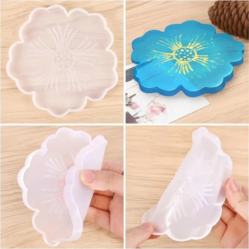 diy sakura shaped silicone res - Geode Mold Silicone ulasan dan harga