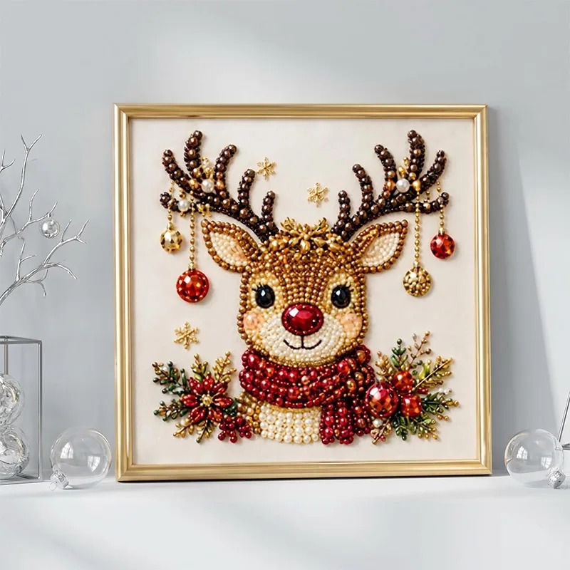 Christmas Pearl Diamond Painti - Resin Craft For Beginners ulasan dan harga