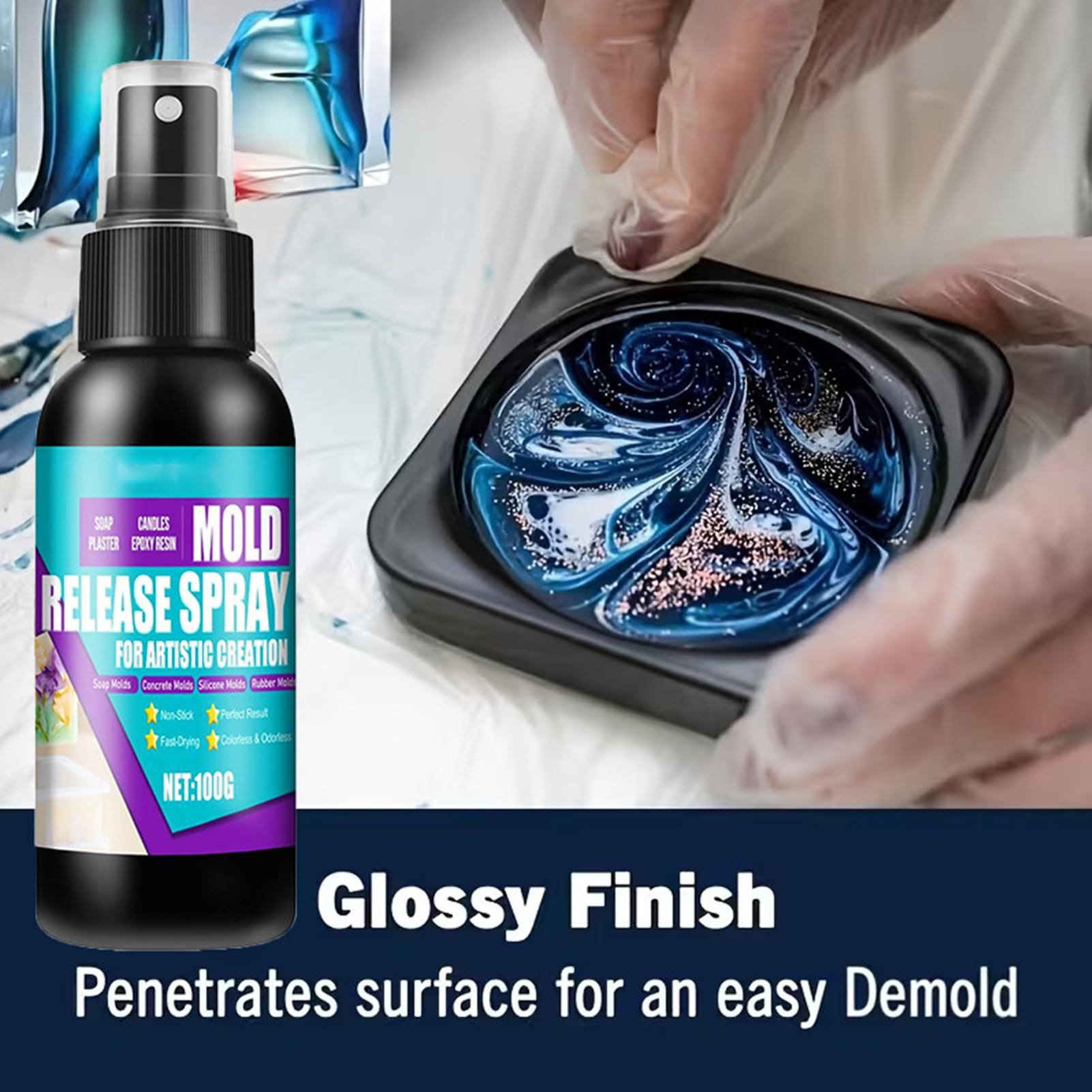 Mold Release Spray 100g Non St - Resin Craft Supplies ulasan dan harga