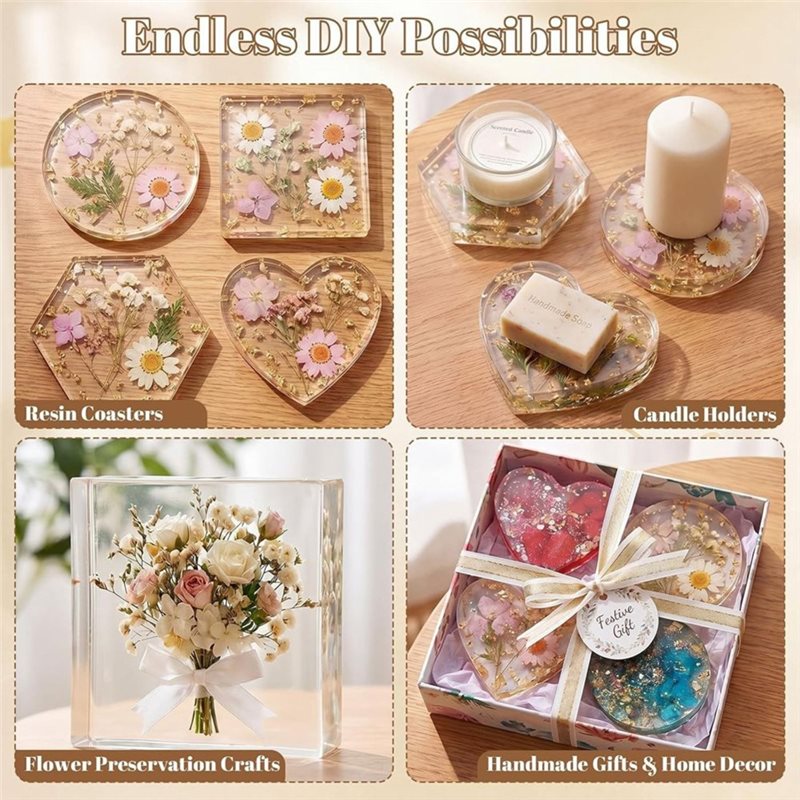 FYBL-Resin Molds 4 Inch Round  - Coaster Mold Round ulasan dan harga