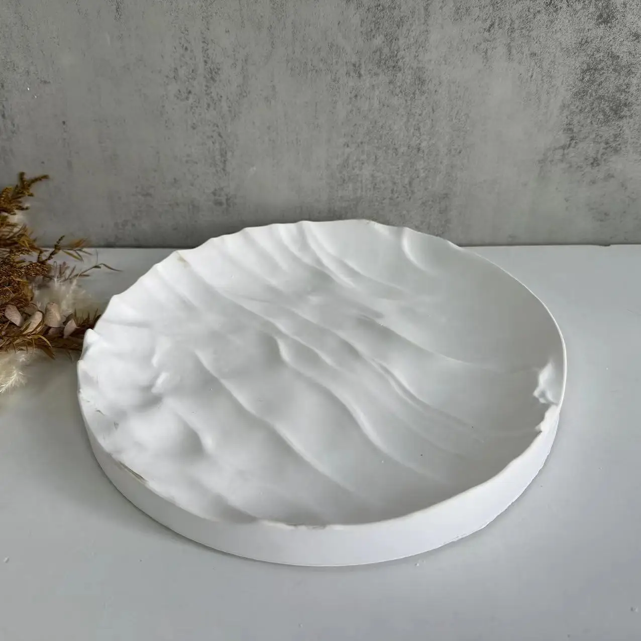 Irregular Ocean Waves Large Ro - Coaster Mold Round ulasan dan harga