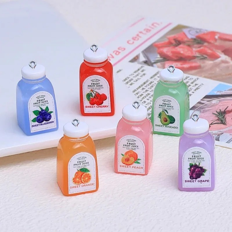 10Pcs Kawaii Mini 3D Cherry Or - Resin Craft Supplies ulasan dan harga