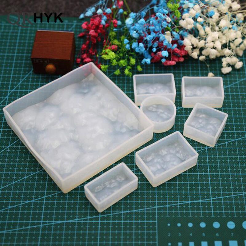 Water Ripples Wave Pendant Nec - Resin Ocean Wave Mold ulasan dan harga