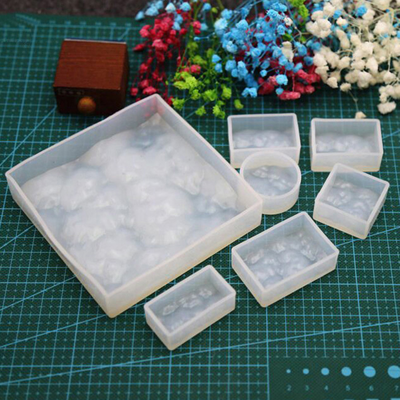 Water Ripples Wave Pendant Nec - Resin Ocean Wave Mold ulasan dan harga