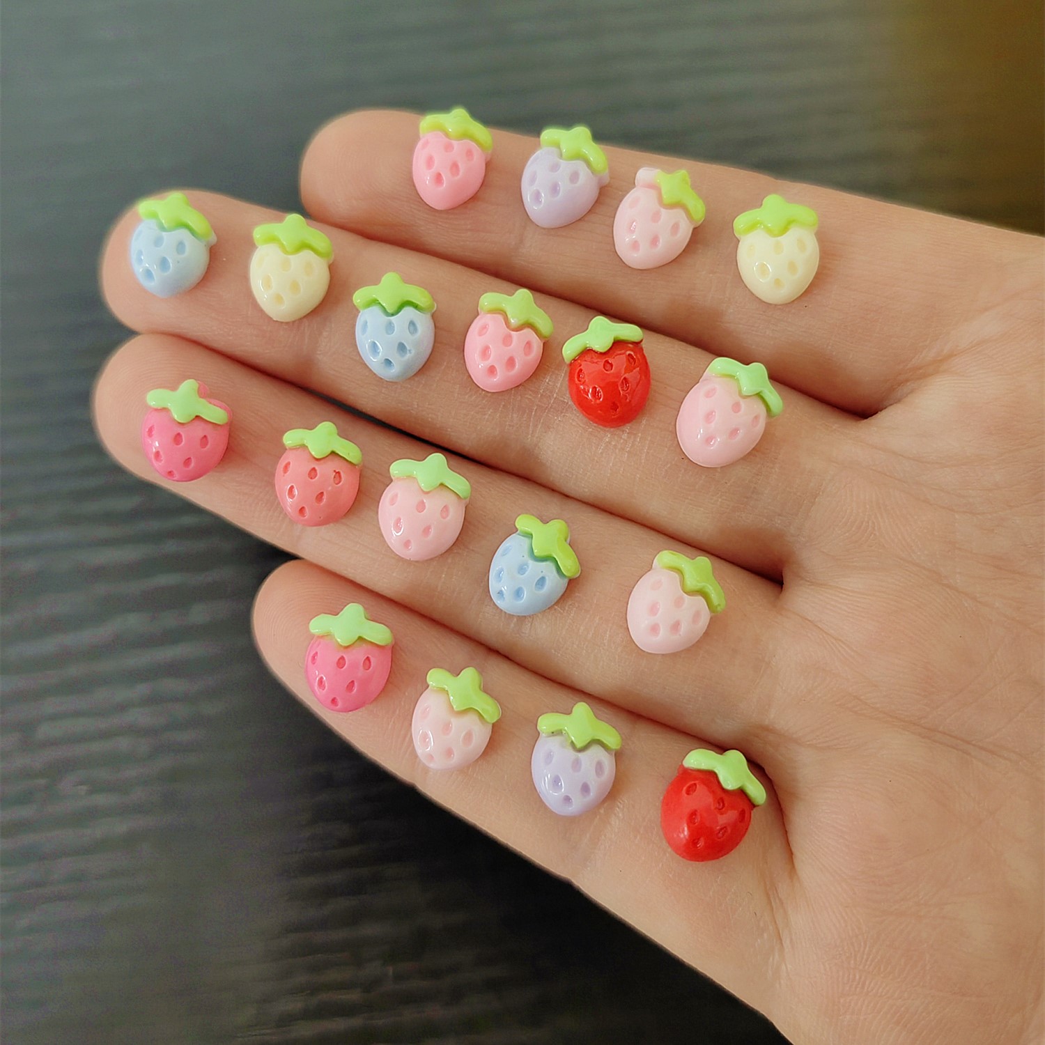 30Pcs New Cute Resin Mini Smal - Flower Preservation Resin ulasan dan harga