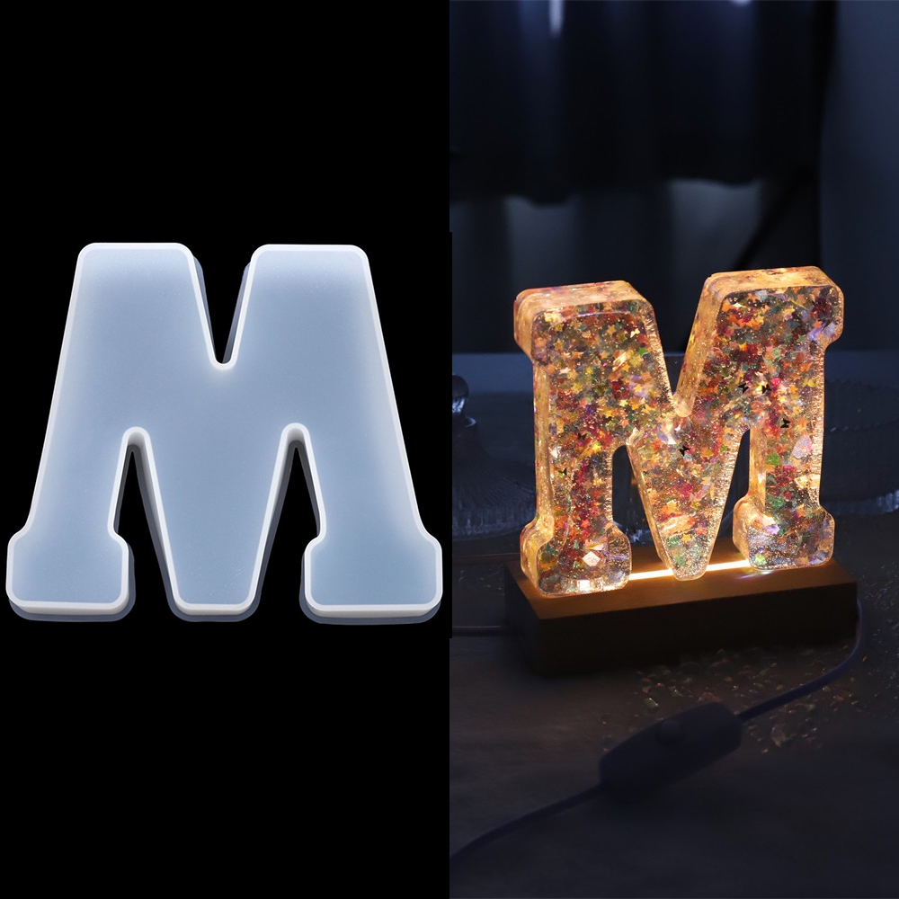 3Sizes A to Z Letter Silicone  - Serving Tray Mold ulasan dan harga