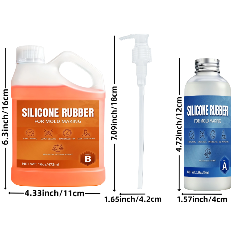 Durable Liquid Rubber Material - Resin Craft Material ulasan dan harga