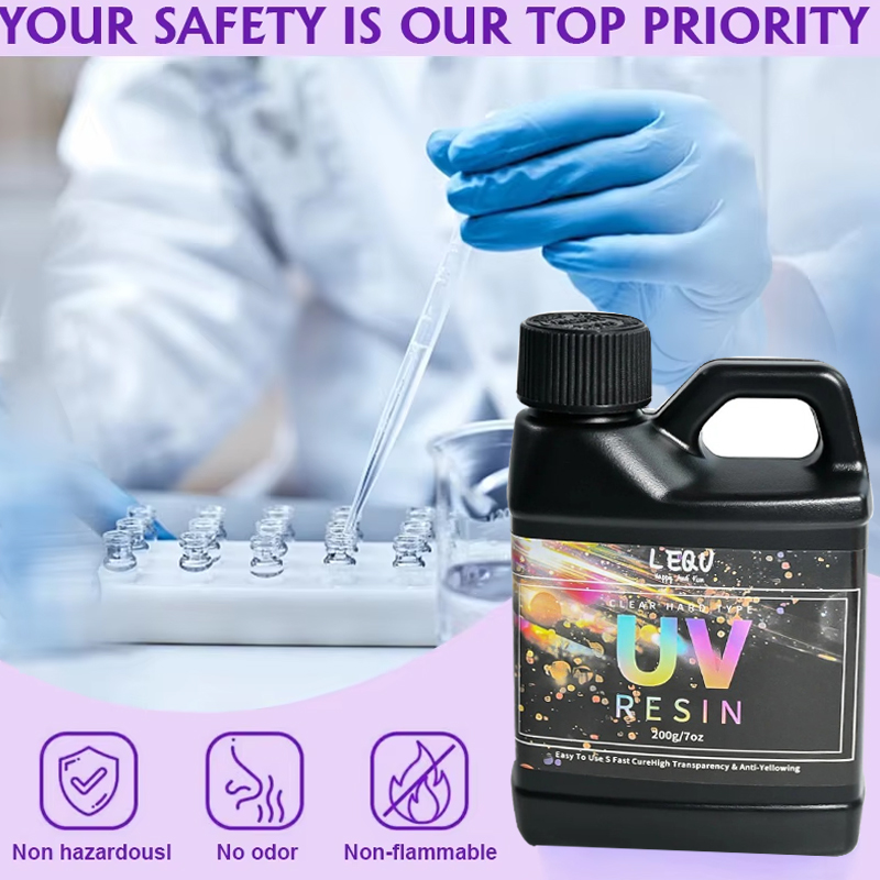 200/500g UV Resin Kit, Upgrade - Epoxy Uv Resin Kit ulasan dan harga