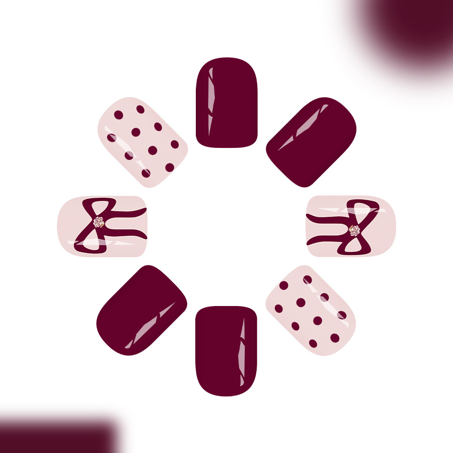 Short Square Press On Nails Gl - Resin Craft Material ulasan dan harga