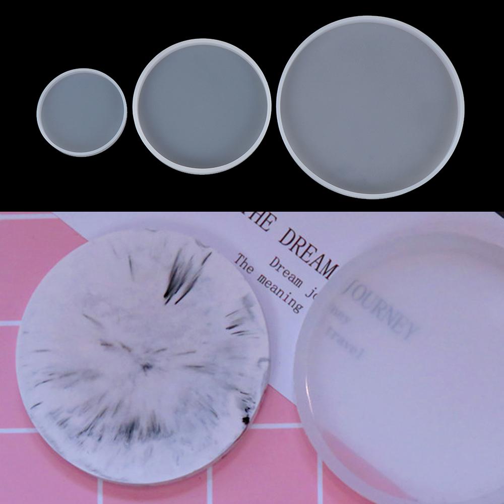 Clay Tool Silicone Fluid Arts  - Coaster Mold Round ulasan dan harga