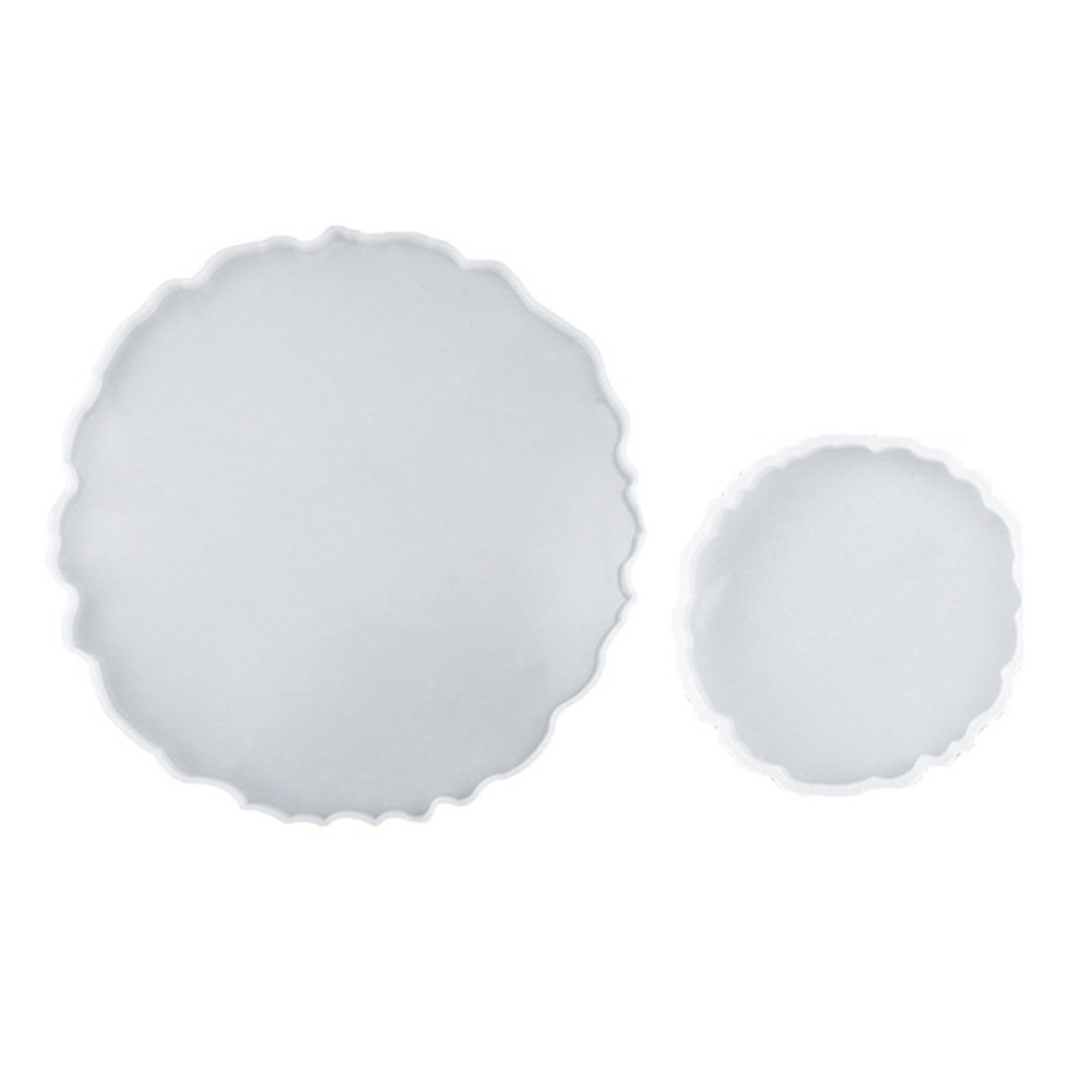 2Pcs Crystal Resin Silicone Tr - Serving Tray Mold ulasan dan harga