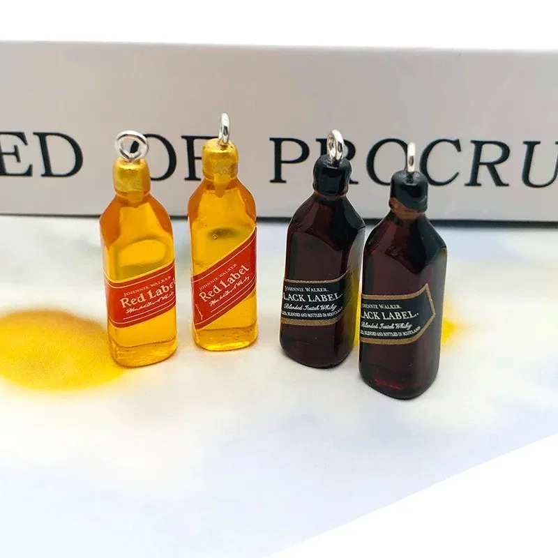 10Pcs Tiny Wine Bar Bottle Res - Resin Craft Projects ulasan dan harga