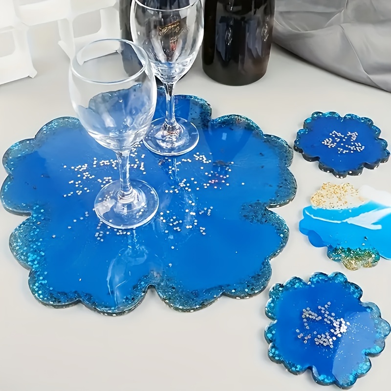 5pcs Mirror Large Flower Small - Flower Preservation Resin ulasan dan harga