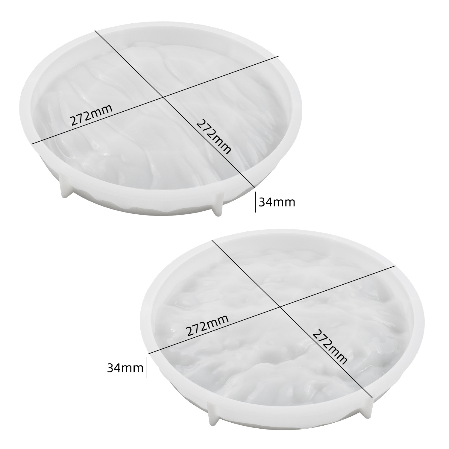 Sea Wave Tray Crystal Epoxy Re - Resin Ocean Wave Mold ulasan dan harga