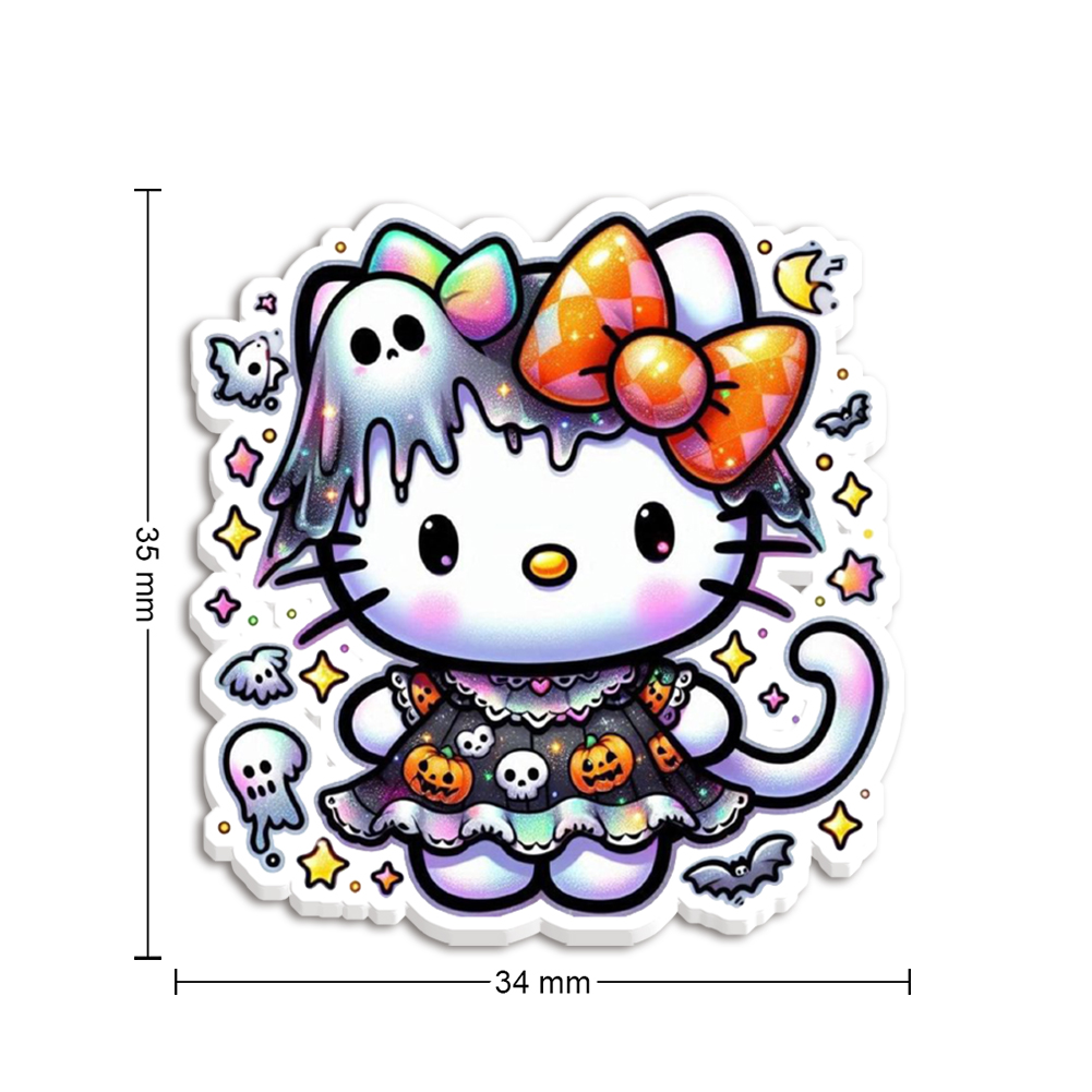 10pcs/lot Sanr Halloween Hello - Resin Craft Material ulasan dan harga