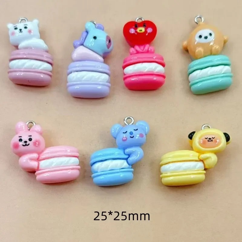 10pcs Mixed Cartoon Resin Char - Resin Craft Supplies ulasan dan harga
