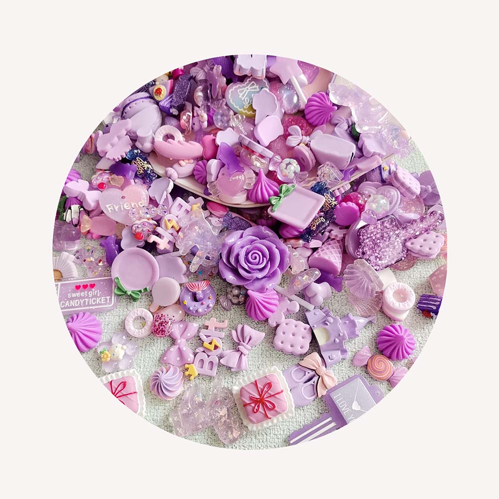 DIY jewelry mobile phone decor - Resin Crafts Diy ulasan dan harga